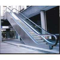 30 Degree VVVF Control Commercial Escalator with Glass Outside Cladding